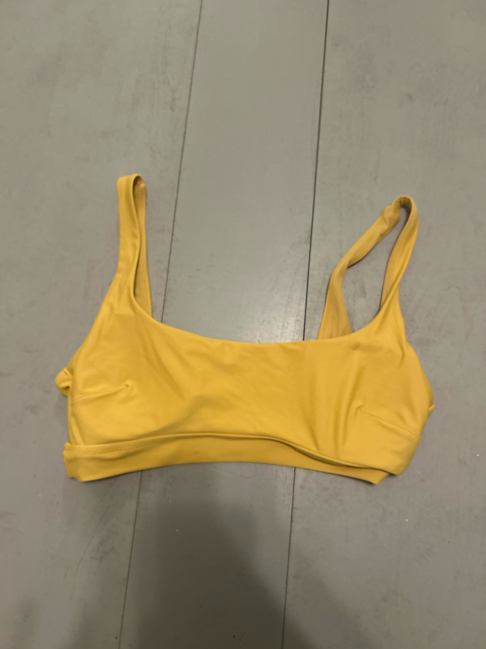 Everyday Scoop Bralette in Yellow